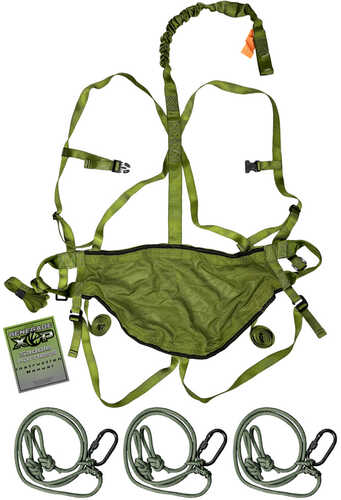 Click to see larger image. XOP Renegade Saddle Harness Green
