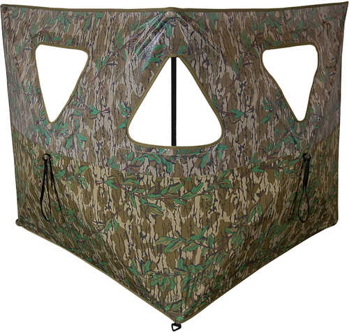 Primos Double Bull Stakeout Blind Mossy Oak Greenleaf w/ SurroundView
