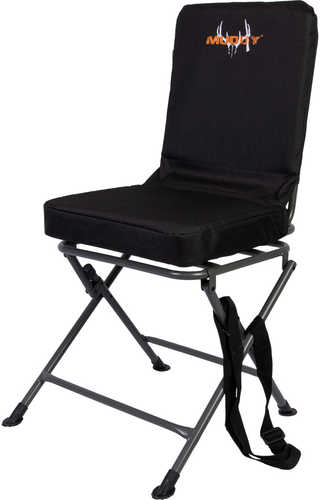 Muddy Padded Swivel Chair Black Model: MUD-PSCHR