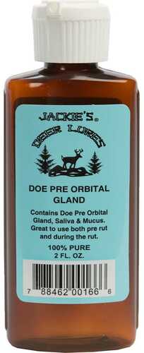 Jackies Pre Orbital Buck Lure 2 oz with Flip Top Model: 165