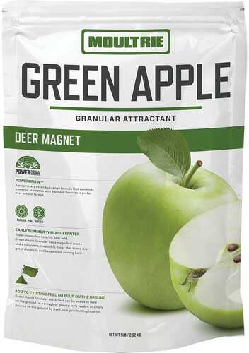 Moultrie Deer Magnet Attractant Granular Green Apple 6 lb. Model: MFS-13359