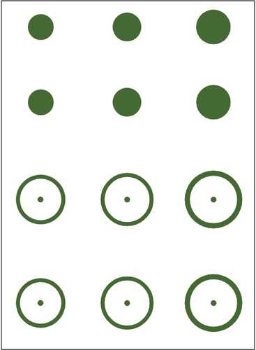 Gunstar Pro Series Mongo Reticle Set Green