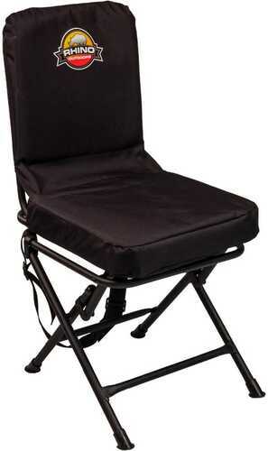 Rhino Blind Foldable Swivel Chair Black