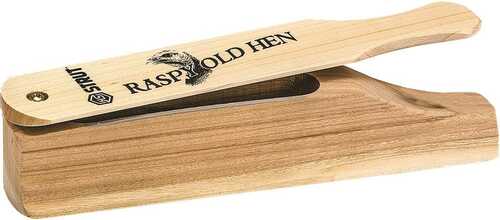 Click to see larger image. Hunters Specialties Raspy Old Hen Turkey Call Box