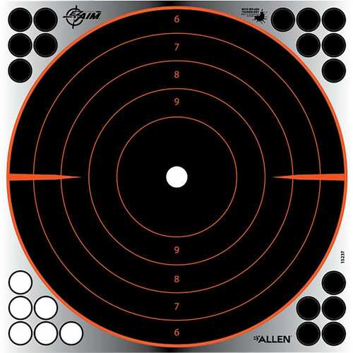 EzAim Reflective Bullseye Adhesive Target 12x12 4 pk. Model: 15237