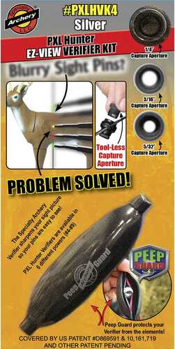 Click to see larger image. Specialty Archery PXL Hunter EZ-View Verifier Kit No. 4 Silver