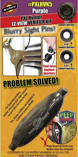 Click to see larger image. Specialty Archery PXL Hunter EZ-View Verifier Kit No. 9 Orange