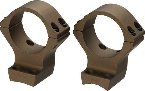 Browning X-Bolt Integrated Scope Rings Burnt Bronze 30mm Low Model: 12534