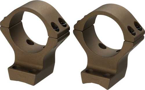 Browning X-Bolt Integrated Scope Rings Burnt Bronze 30mm Medium Model: 12535