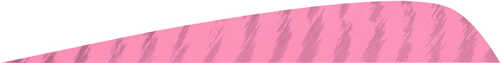 Gateway Parabolic Feathers Barred Flo Pink 4 in. LW 50 pk.
