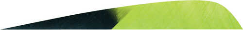 Gateway Parabolic Feathers Kuro Charteuse 4 in. LW 50 pk.