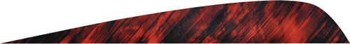 Gateway Parabolic Feathers Tre Red 4 in. LW 50 pk.