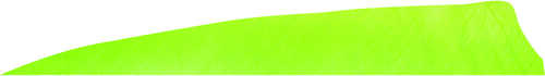Click to see larger image. Gateway Shield Cut Feathers Charteuse 4 in. LW 50 pk.