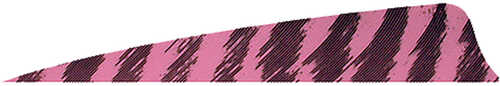 Gateway Shield Cut Feathers Barred Pink 4 in. LW 50 pk.