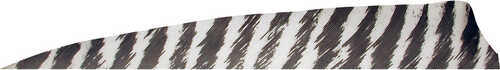 Gateway Shield Cut Feathers Barred White 4 in. LW 50 pk.