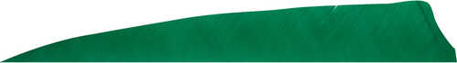 Gateway Shield Cut Feathers Green 4 in. LW 50 pk.