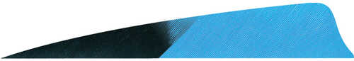 Gateway Shield Cut Feathers Kuro Blue 4 in. LW 50 pk.