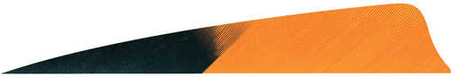 Gateway Shield Cut Feathers Kuro Orange 4 in. LW 50 pk.