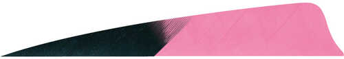 Gateway Shield Cut Feathers Kuro Pink 4 in. LW 50 pk.