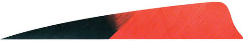Gateway Shield Cut Feathers Kuro Red 4 in. LW 50 pk.