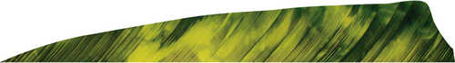 Gateway Shield Cut Feathers Tre Yellow 4 in. LW 50 pk.