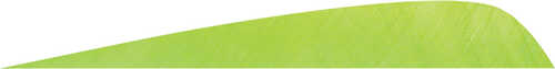 Gateway Parabolic Feathers Chartreuse 4 in. RW 50 pk.