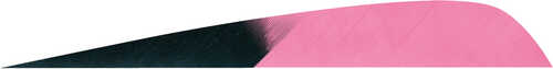 Gateway Parabolic Feathers Flo Pink 4 in. RW 50 pk.