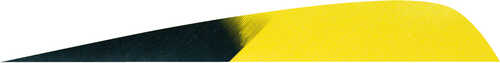 Gateway Parabolic Feathers Kuro Sun Yellow 4 in. RW 50 pk.