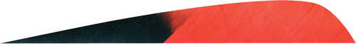 Gateway Parabolic Feathers Kuru Red 4 in. RW 50 pk.