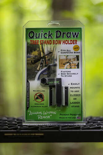 Quick Draw Tree Stand Bow Holder Black Model: