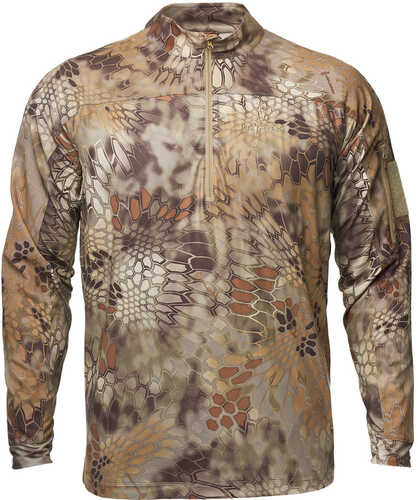 Kryptek Valhalla 2 Long Sleeve Zip Shirt Highlander X-Large