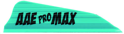 AA&E Leathercraft Pro Max Vanes Teal 1.7 in. 100 pk.