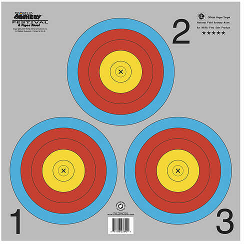 Maple Leaf Press Inc. NAA Official 3-Spot Color Target Vegas 14566
