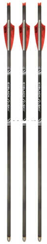 Bohning Black Sky Bolt 20 In. Red/white Vanes 3 Pk Model: A201rd3-3