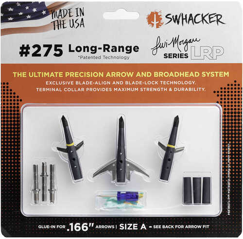 Swhacker LRP Broadhead Kit 2 blade .166 in. Size A 3 pk.