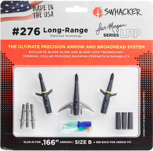 Swhacker LRP Broadhead Kit 2 blade .166 in. Size B 3 pk.
