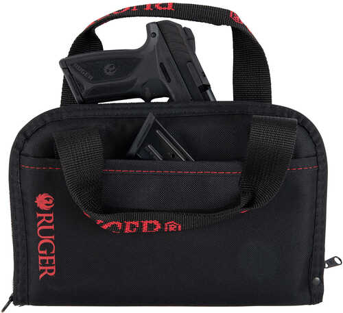 Allen 3645 Ruger Pistol Tote With Pocket Black