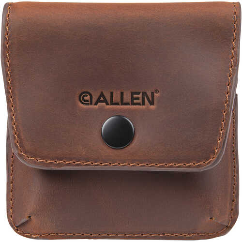 Allen Del Norte Belt Loop Cartridge Holder Full Grain Leather Brown