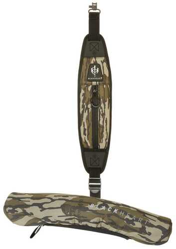 BlackHeart Max Gun Sling Mossy Oak Bottomlands w/ Scope Cover