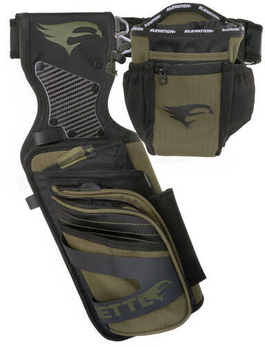 Click to see larger image. Elevation Mettle Field Quiver Package Ambush Green RH