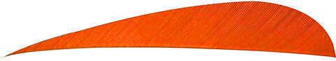 Trueflight Mfg Comp Inc Feathers Shield Cut 5 LW Orange 100/Pk.