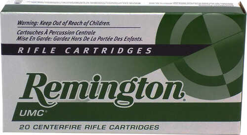 Remington UMC Centerfire Rifle Ammo 450 Bushmaster 260 gr. FMJ 20 rd. Model: 23661