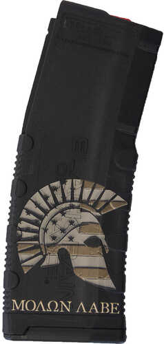 Black Rain Ordnance Lasered AR15 Magazine Molon Labe 30 rd. Model: BRO-MAG30-MOLONLABE