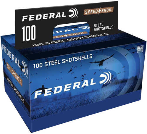 Federal Speed-Shok Load 12 Gauge 3 in. 1 1/4 oz. 2 Shot 100 rd. Model: WF142100 2