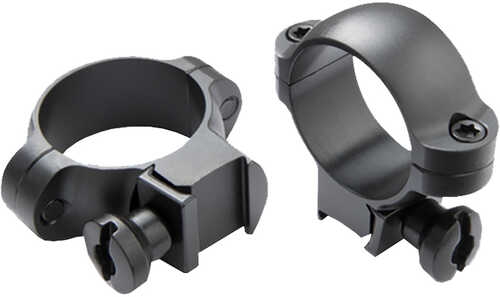 Burris Rimfire/Airgun Rings 1 in. Medium Deluxe Steel Matte Black
