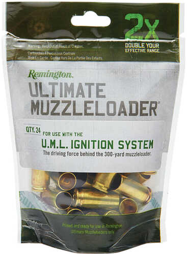 Remington Ulitmate Muzzleloader Primed Brass 24 pk. Model: 24153