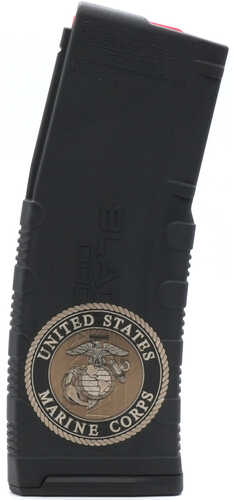 Black Rain Ordnance Lasered AR15 Magazine US Marine Corps Seal 30 rd. Model: BRO-MAG30-USMC-SEAL