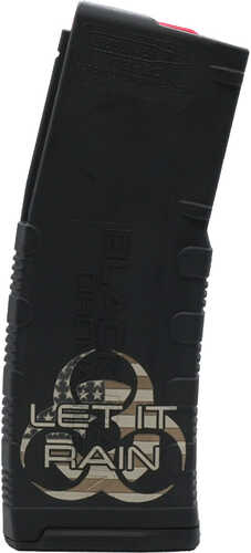 Black Rain Ordnance Lasered AR15 Magazine Let It 30 rd. Model: BRO-MAG30-LETITRAIN
