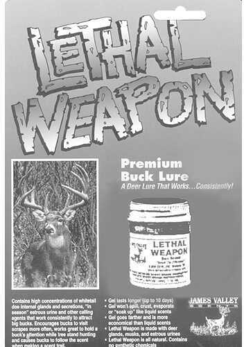 JAMES VALLEY SCENTS Lethal Weapon Premium Buck Lure 1 Oz 17467