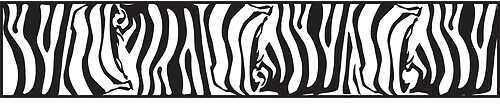 Easy Eye Archery Products Inc. Easy-Eye EZE Crest Arrow Wrap - Extreme 7 Zebra Black/White 12/pk. 416